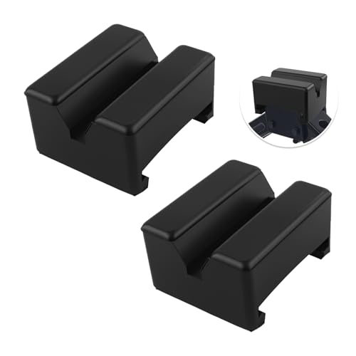 2PCS Rubber Jack Stand Pads for 2-3 Ton,Anti-Slip Heavy Duty Pinch Weld Jack Pad for Providing Cushioning Protection,Professional Pinch Weld Jacks Adapter Car Accessories