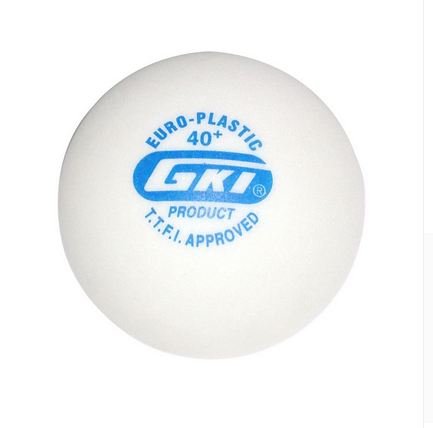 GKI Euro Plastic 2 Star Table Tennis Ball- 6 Balls