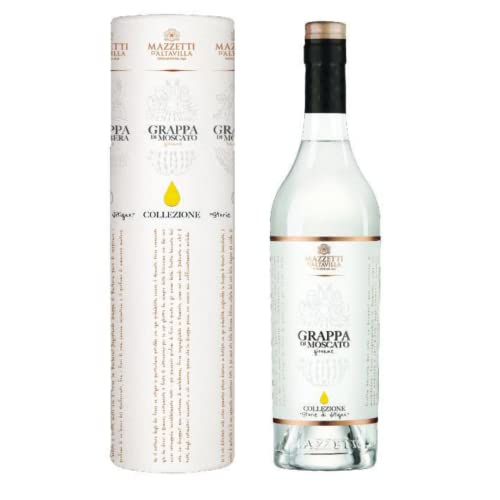 Mazzetti D' Altavilla Storie di Vitigno Grappa di Moscato in cilindro - 700 ml