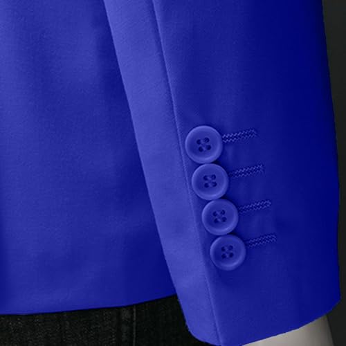 Men's Slim Fit Solid Blazer Suits Jacket for Wedding Prom Party Dinner Casual Lightweight Suit Jacket4