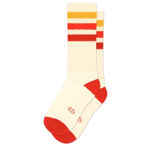 Gumball Poodle Retro Novelty Gift Socks for Men, Women and Teens, Unisex Gym Crew Socks (Made in the USA)