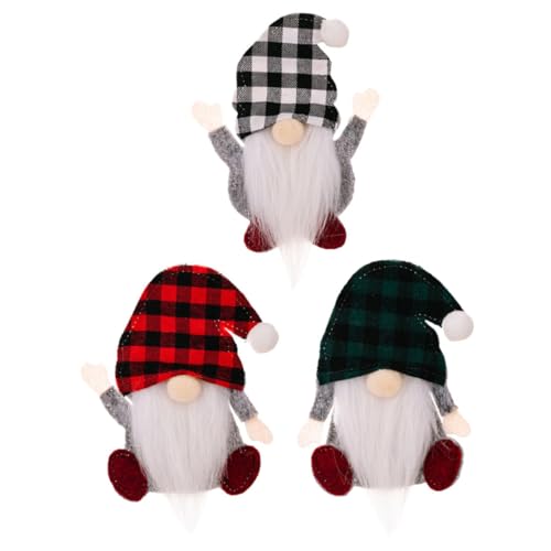 TINEASUR Porta Cubiertos De Navidad Funda Decorativa Decoración De Fiesta 3pcs Navideño