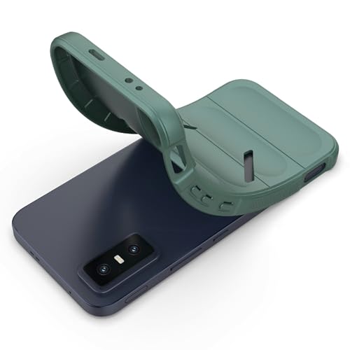Image of UniqueTroy for Infinix GT 30 Pro 5G Phone Case Anti-Drop Soft TPU Rugged Back Cover - Green
