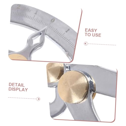 Ipetboom Calibrador de Grosor de Acero Inoxidable Calibradores Exteriores Ajustables para Carpintería Medición de Grosor de Pared y Herramientas de Dimensionado de Precisión miniatura 3