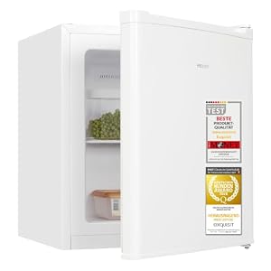 Exquisit GB505-040E Mini Gefrierschrank - 33l Tiefkühlschrank Weiß