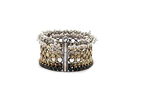 Sangeeta Boochra 925 Sterling Silver Hena Bracelet|Fine Jewellery for Women & Girls | Certificate of Authenticity and 925 Stamp | Handcrafted - Image 3