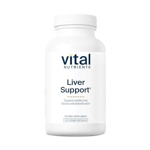 Vital Nutrients Liver Support Milk Thistle and Curcumin | Vegan Supplement | Herbal Combination to Support Healthy Liver Function* | Gluten, Dairy and Soy Free | 120 Capsules
