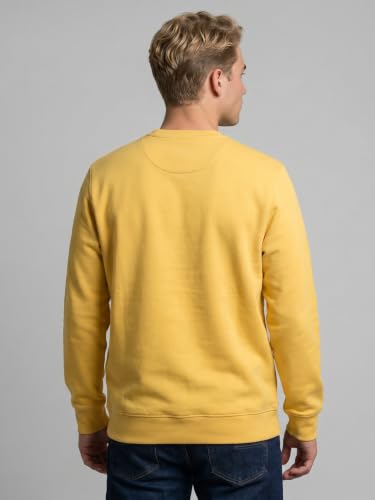 Image of Monte Carlo Mens Regular Fit Full Sleeve Round Neck Solid Winter Sweatshirt