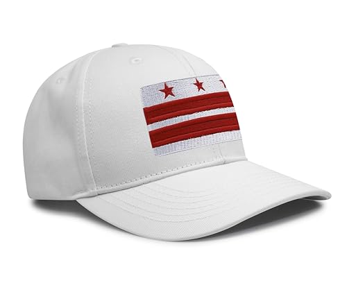 Image of International Tie City Hat for Men and Women, Adjustable Snapback Trucker Baseball Cap with Embroidered Patch