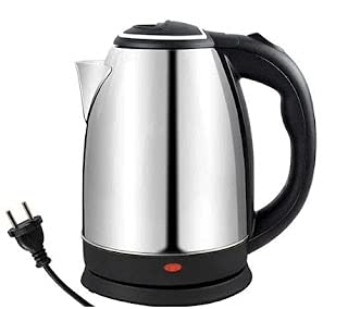 SHIVANTA Stainless Steel Electric Kettle 2 Liter Design for Hot Water, Tea, Coffee, Milk, Rice and Other Multi Purpose Cooking Food Kettle