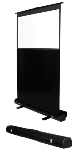 Deluxe 90 90 16: 10 schermo per proiettore - Schermo per Proiettore 15 kg 120 x 4scase-sally1185 X 120 mm colore: bianco nero