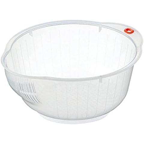 Inomata Plastic Japanese Rice Washing Bowl Cover