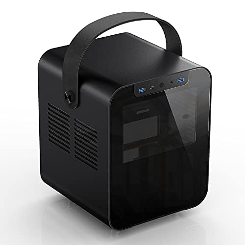 Amazon.co.jp: Jonsplus BO 100 Mini-ITX ゲームケース 強化ガラス