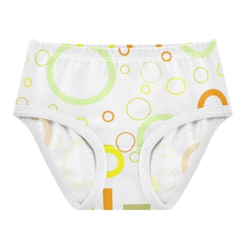 Girls' Underpants Kids Cotton Underwear Panties Briefs For Girl Age 2-8 Years Color Polka Dots