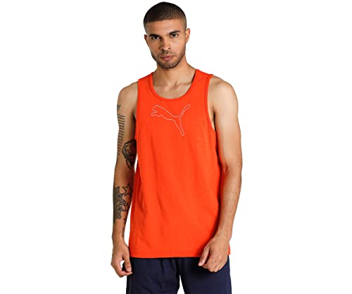Image of Puma Men's Solid Regular Fit T-Shirt