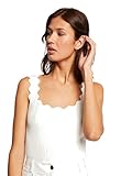 DEBARDOR DE TRICOT CROP CON COL CUADRO