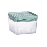 Sealed Box for Food, Airtight Food Storage Containers with Lids for Kitchen Organization Plastic Kit