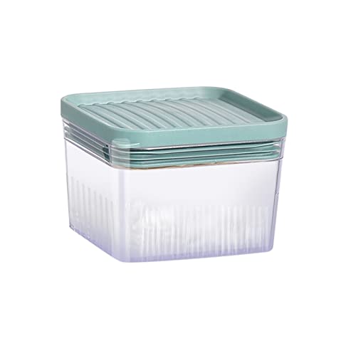 Sealed Box For Food, Airtight Food Storage Containers With Lids For Kitchen Organization Plastic Kitchen Storage Containers For Pantry Organization Cereal, Rice, Pasta, Flour And Sugar (Blue 300Ml) #TOP19
