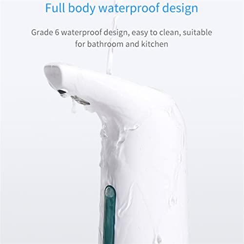Dispensador de jabón líquido para baño negro: desinfectante automático en tu encimera 4