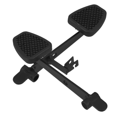 Pedales para ATV y Karts de aleación y plástico negro con control flexible