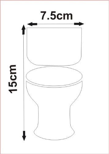 Mirrors-Interiors DOOR PLAQUE- Etched Bathroom & Etched Toilet, Silver - Image 4