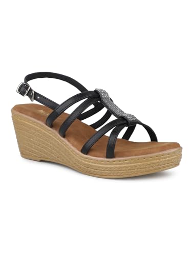 See full amazon price history chart for Inc.5 Women Black Striped Wedge Heels Inc.5 Women Black Striped Wedge Heels (B0CVL7C2JM) Amazon Price History, Amazon Price Tracker