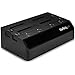 Produktbild StarTech.com USB 3.0 4 Bay 2,5 Zoll / 3,5 Zoll SATA III Festplatten Dockingstation mit UASP und zwei Lüftern, 6,4 / 8,9 cm HDD / SSD Dock