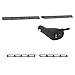SpeedTech Lights Raptor-X TIR Upper Windshield Interior Split LED Strobe Visor Light Bar Emergency Lights for Vehicles and Police with Cigarette Lighter Plug Controller - Blue/Clear Alternating