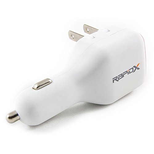 Dualx Dual Usb Charger For Car And Home By Rapidx - Orange #TOP4