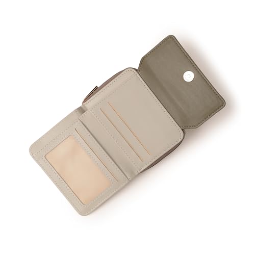 Image of Fastrack Women's Mini Organizer Wallet | Flap Closure, Tri-Fold Design, Zip Coin Pocket, Card & Cash Slots | Compact & Organized | 6 Months Warranty