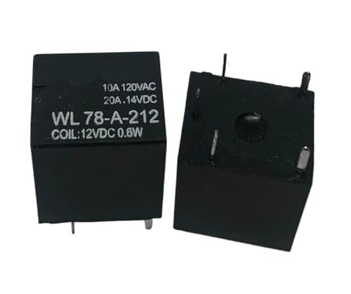 Relais WL78-A-212 T78-2A-12V-0.6W 4 broches composant électronique PCB