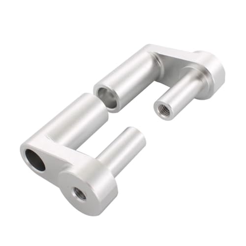 Rehausseur de guidon pour R1250RT en aluminium usiné de haute précision finition silver