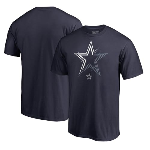 NFL PRO LINE Mens Navy Dallas Cowboys X-Ray T-Shirt