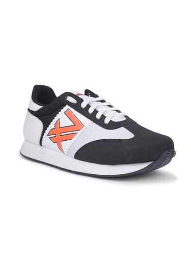 Image of Liberty LEAP7X BACKAM-1E Casual Shoes for Men with PU Upper | EVA Sole Coloured Lacing Sneakers | Soft & Comfortable Footbed | Memory Foam Insole | Quick-Wear Elastic Laces | Stylish & Modern