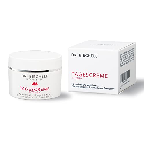 Dr. Biechele - TAGESCREME INTENSIV 50 ml - Feuchtigkeitsspendende Antifaltencreme für trockene &...