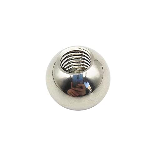 Boule de perçage métrique M8 en inox fileté de 50mm pour assemblage mécanique