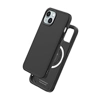 RhinoShield Case compatibel met [iPhone 14/13] | SolidSuit - schokdempende en slanke beschermhoes met premium afwerking - 3,5 meter valbescherming - paars
