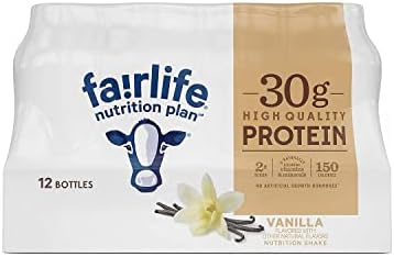 Fairlife Nutrition Plan High Protein Shake, 12 pk (Vanilla)