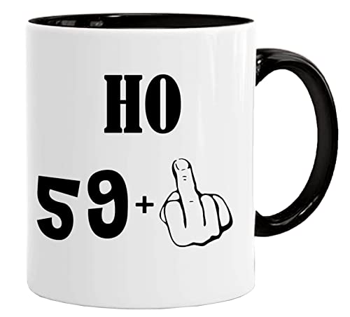 Tazza Compleanno | Ho 59 + 1 | 60 Anni regalo | Idee Regali Originali et...
