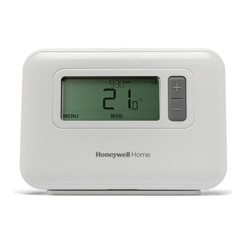 Honeywell Home T3R Wireless Smart Thermostat Kit - 7-Day Programmable Wall Thermostat with Intuitive Controls - 868 MHZ - Large Backlit Display Flexible Scheduling & Compatibility