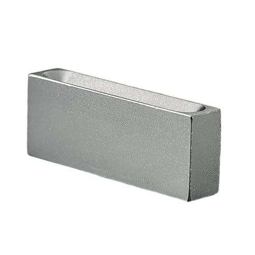 Kivivaka Portafiltro de aluminio para café, soporte de pantalla de 51/53/58 mm, estante para filtro de espresso, gris para A