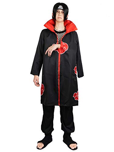 Manteau Akatsuki | Cape Itachi pour Costume Cosplay | Taille: XL
