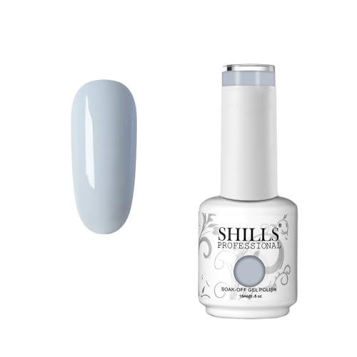 Image of SHILLS PROFESSIONAL UV /LED Soak Off Gel Finish Polish (Gel Nail Polish) Nail Art Nail Polish Color Shade 193, 15ml