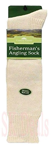 DPNY - Medias de fútbol - para hombre blanco crema