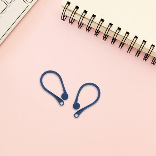 Gancho Oreja Auriculares Inalámbricos Solución Antipérdida Cómodo Azul 7