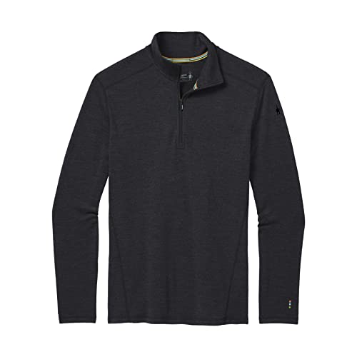 smartwool(スマートウール) M's クラシック サーマル メリノ ベースレイヤー1/4 ジップ(旧称:メリノ250) SW61468 チャコールヘザー M
