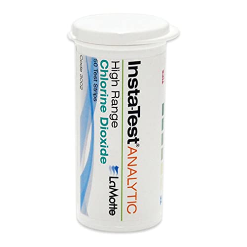 LaMotte Insta Test Chlorine Dioxide 0-500 Test Strips