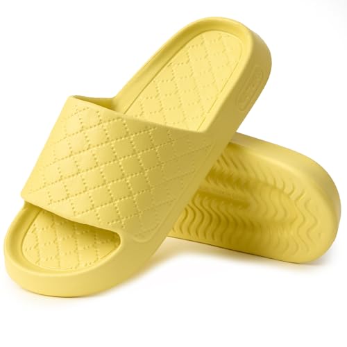 Magtoe Slides for Men and Women Non-slip Lightweight Shower Quick Drying Slippers Sandals