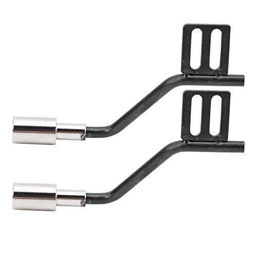 Metal Exhaust Pipes for RC Car, 1Pair Metal RC Car Simulation Decoration Exhaust Pipe Accessories...