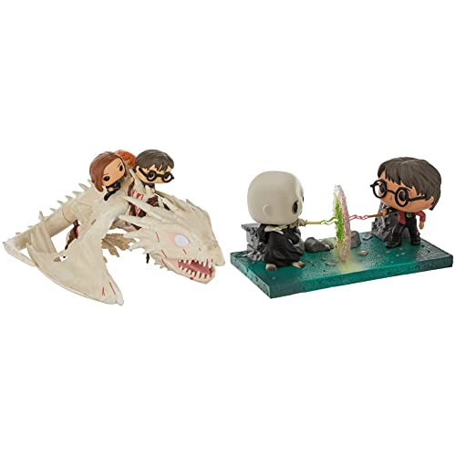 En Oferta Funko- Pop Ride Potter-Dragon W/Harry, Ron, &Amp; Hermione Figura Coleccionable, Multicolor, Standard (50815) &Amp; Pop! Moment: Harry Potter - Harry Vs Voldemort